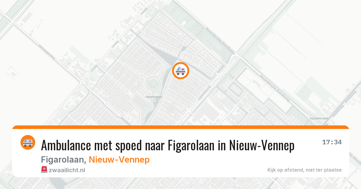 Ambulance met spoed naar Figarolaan in Nieuw-Vennep — 16 jan 2026