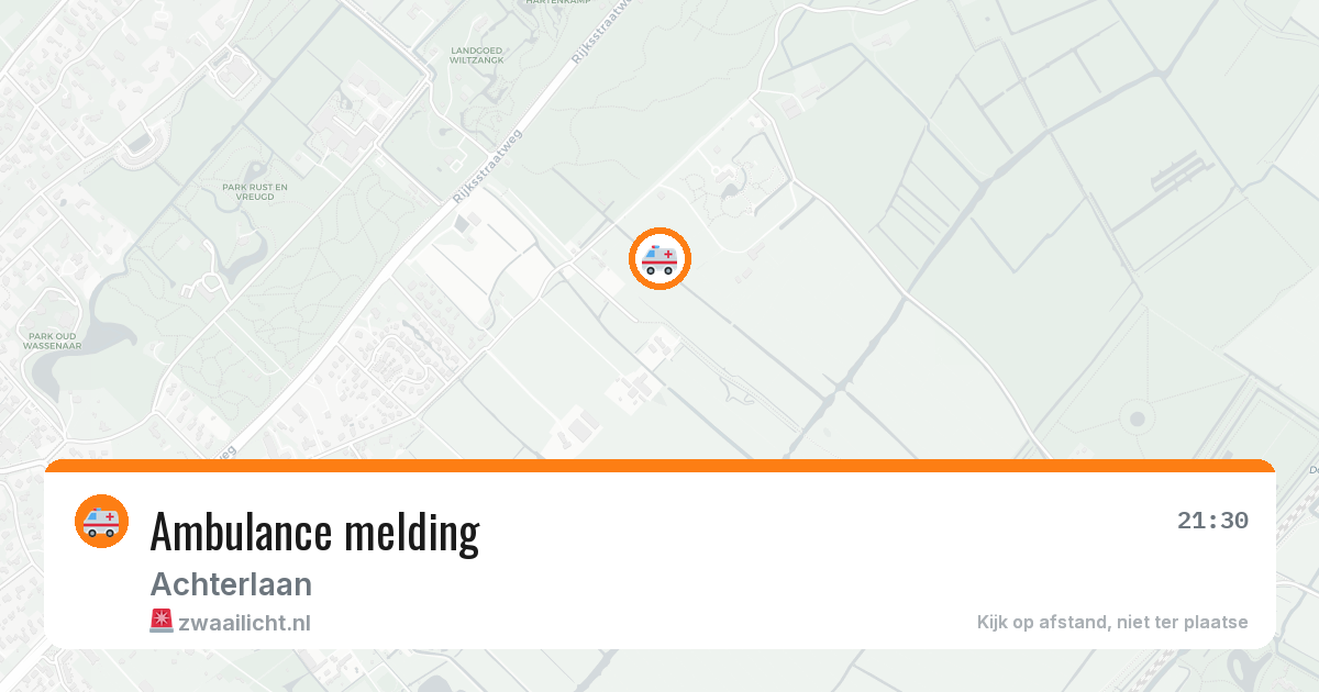Ambulance melding — 2 jul 2026