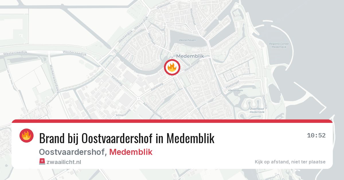 Brand bij Oostvaardershof in Medemblik — 5 jul 2026