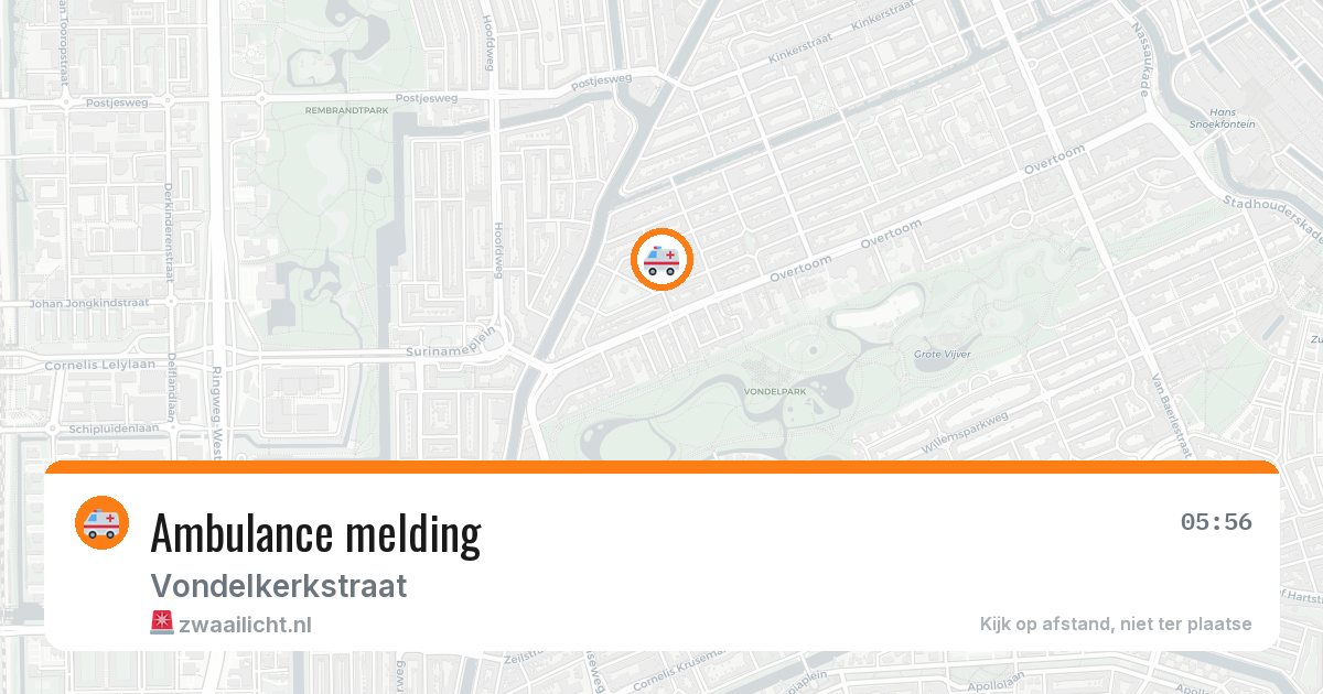 Ambulance melding — 24 jun 2026