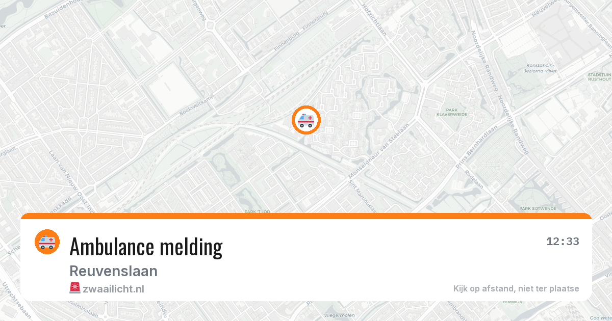 Ambulance melding — 24 jun 2026
