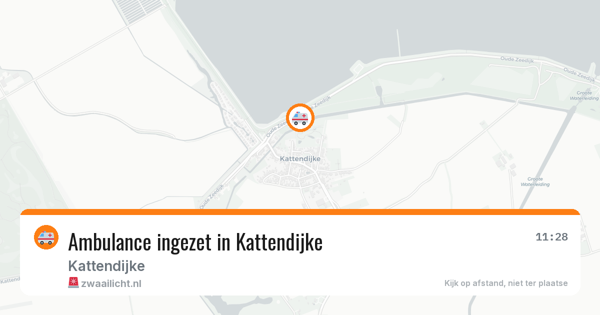Ambulance ingezet in Kattendijke — 8 apr 2026