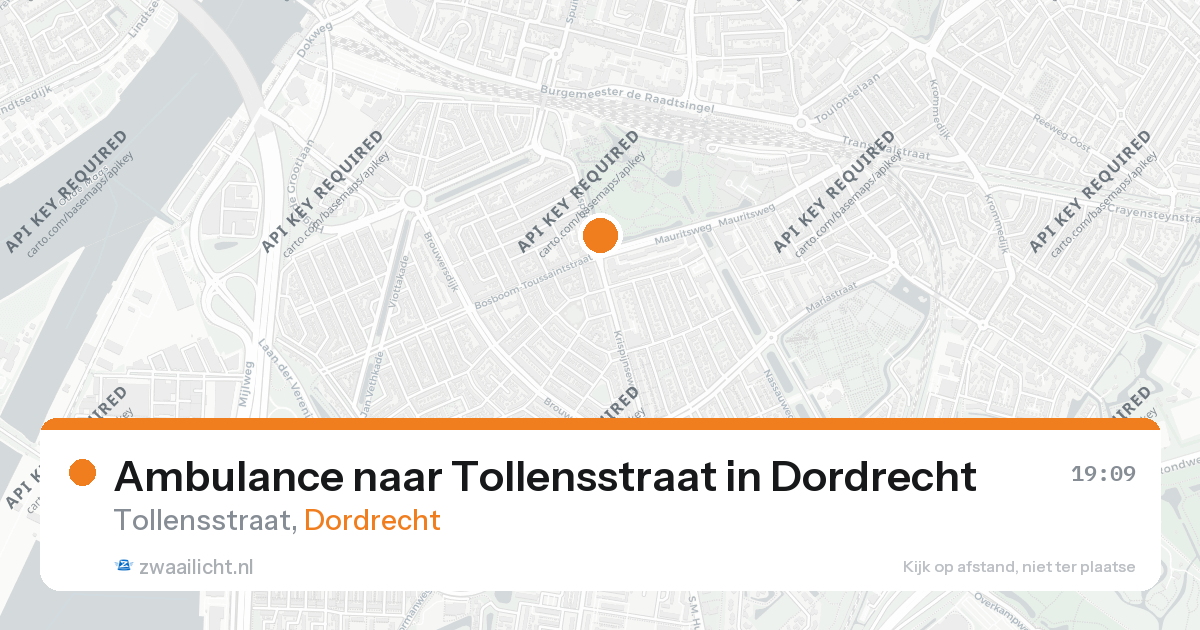Ambulance naar Tollensstraat in Dordrecht — 31 jan 2026