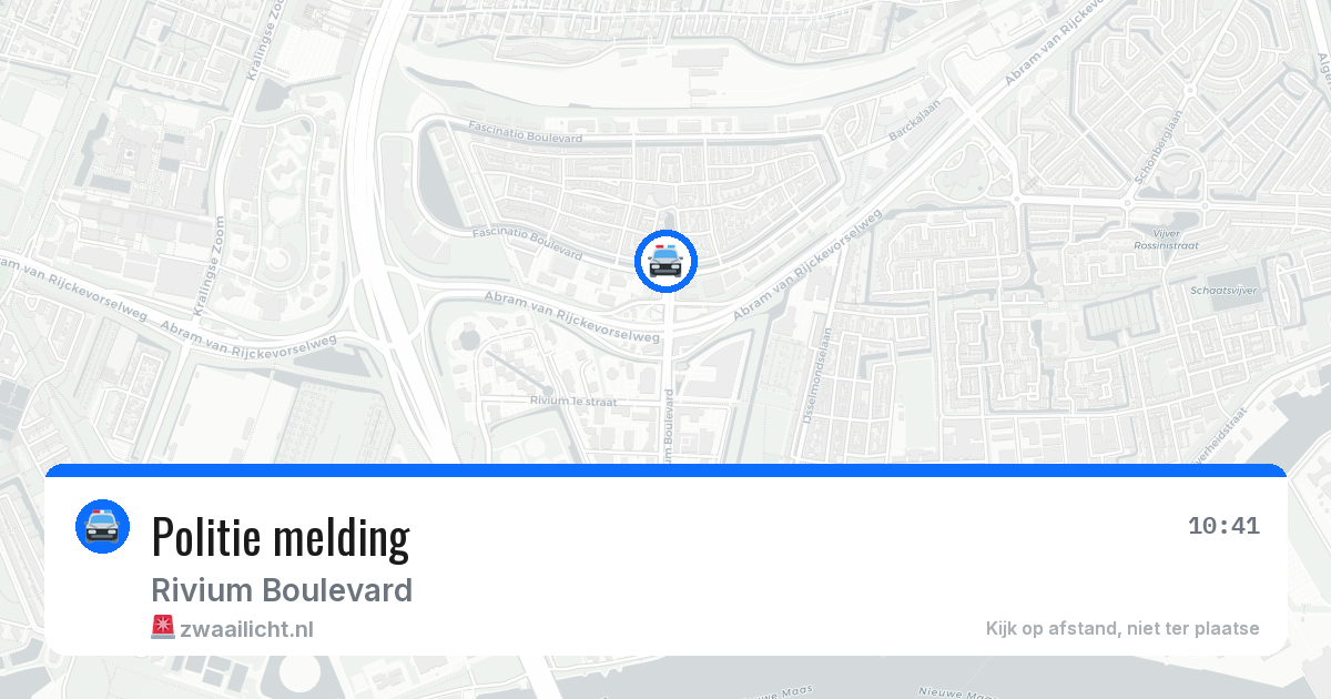 Politie melding — 3 aug 2026