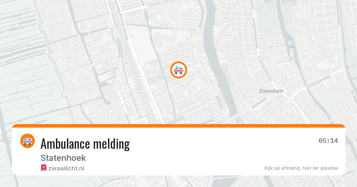 Ambulance melding — 22 jun 2026