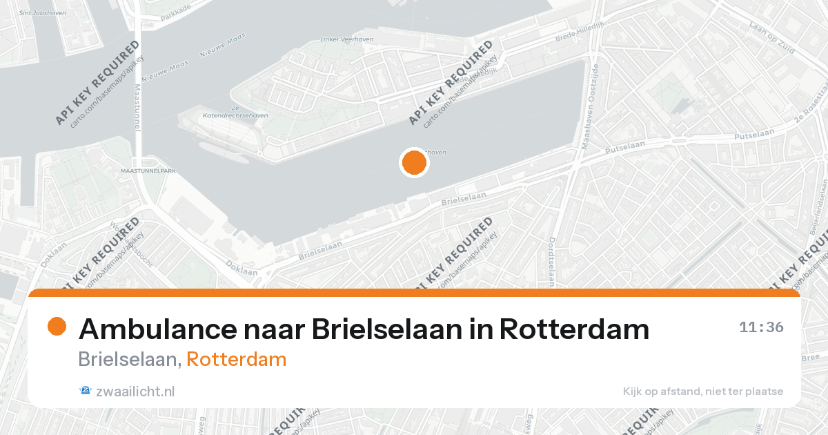 Ambulance naar Brielselaan in Rotterdam — 26 aug 2026