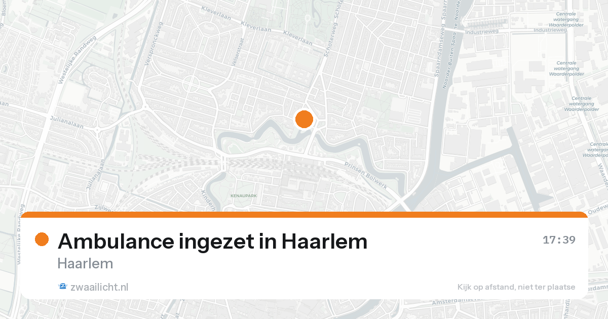 Ambulance ingezet in Haarlem — 30 jan 2026