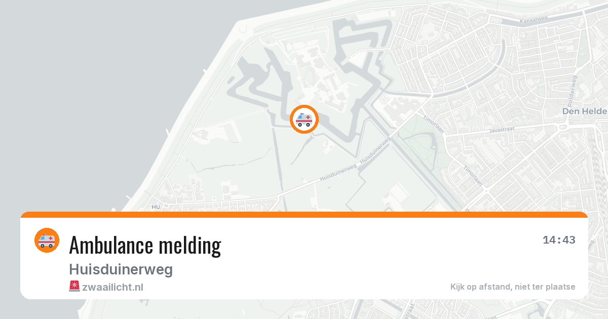 Ambulance melding — 20 jun 2026
