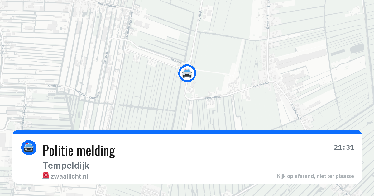 Politie melding — 26 jun 2026