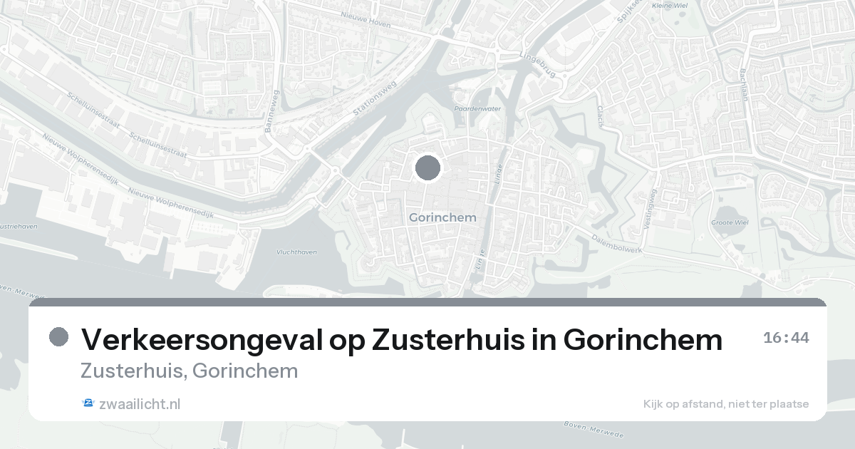 Verkeersongeval op Zusterhuis in Gorinchem — 7 feb 2026