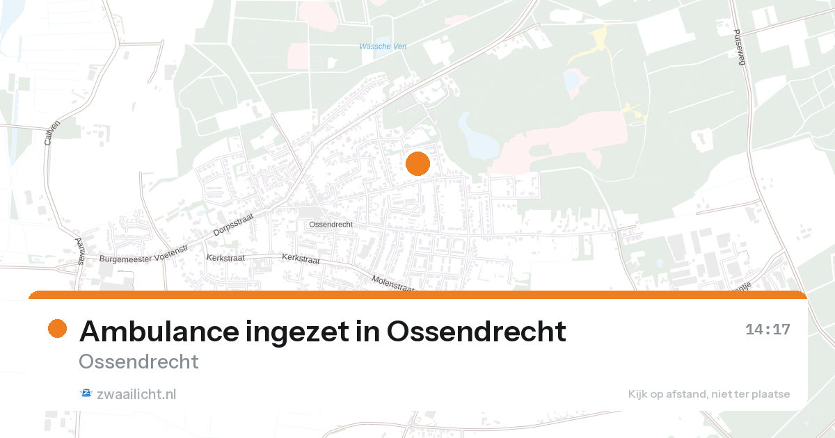 Ambulance ingezet in Ossendrecht — 26 aug 2026