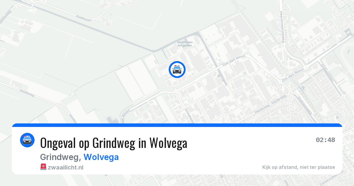 Ongeval op Grindweg in Wolvega — 27 jun 2026