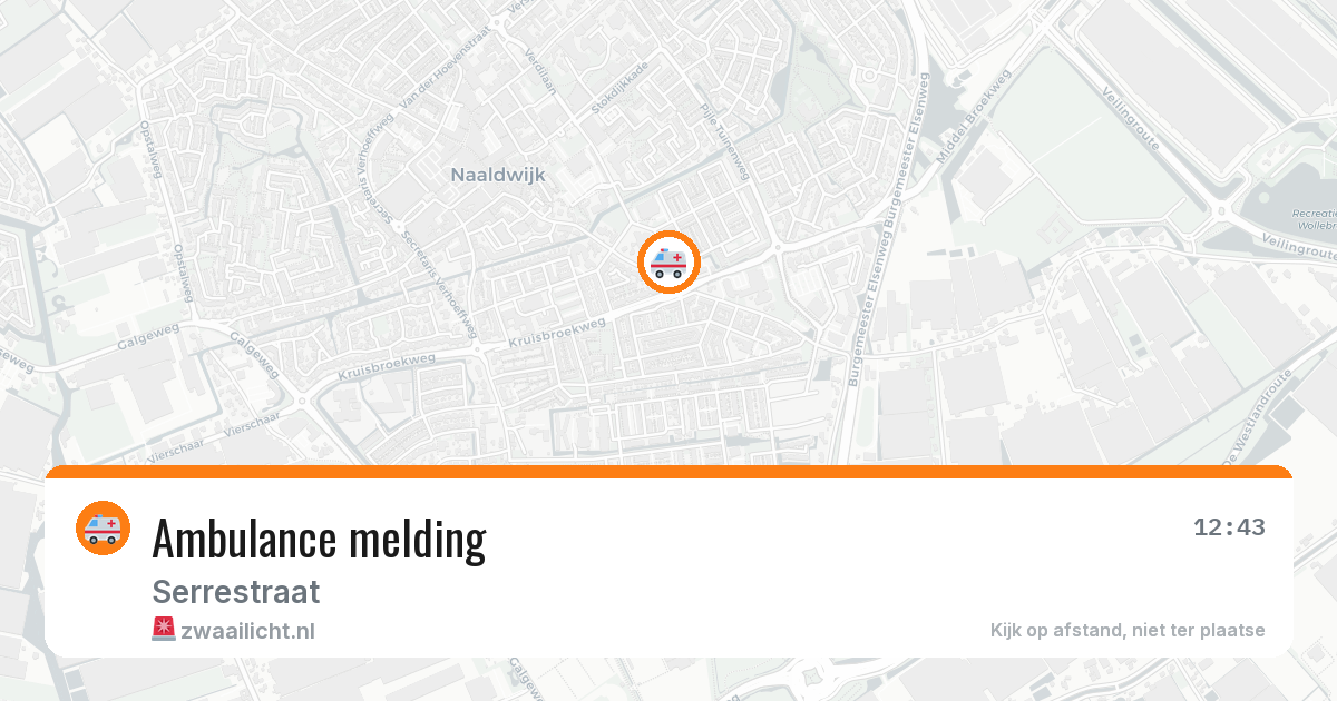 Ambulance melding — 28 jun 2026