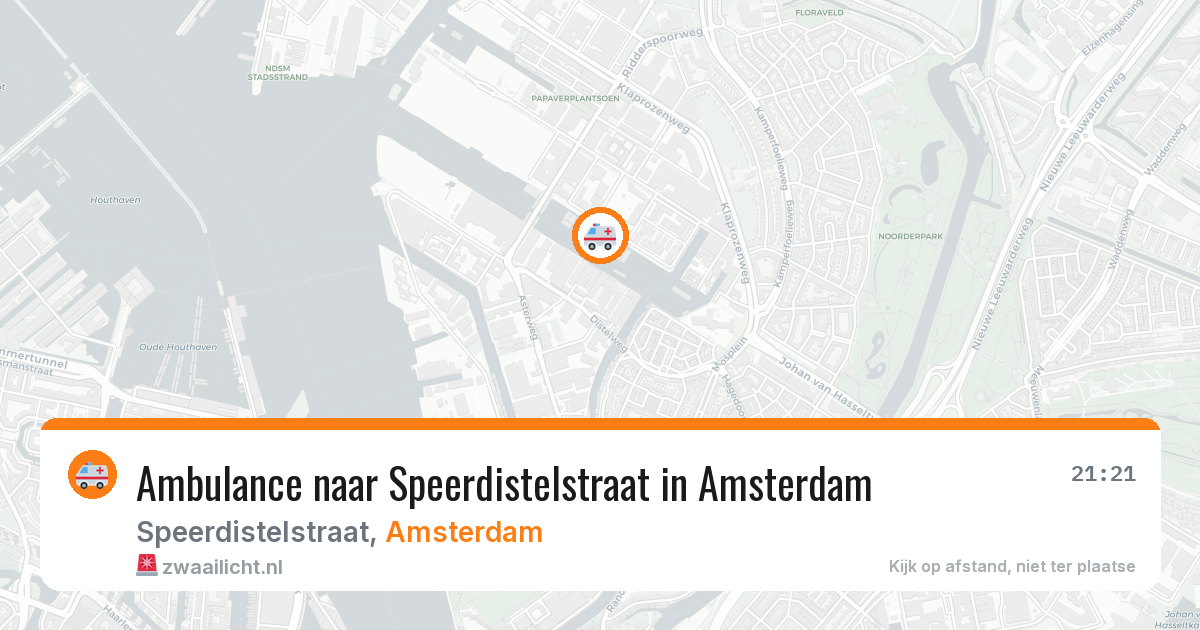 Ambulance naar Speerdistelstraat in Amsterdam — 12 feb 2026