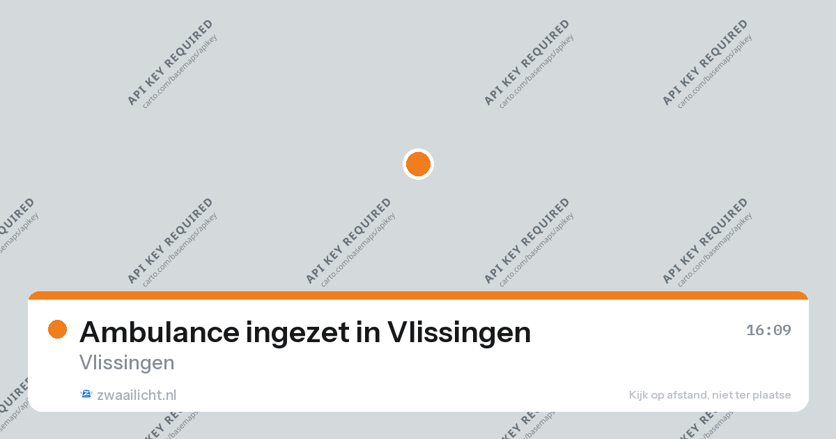 Ambulance ingezet in Vlissingen — 26 aug 2026