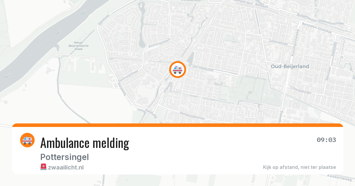 Ambulance melding — 21 jun 2026