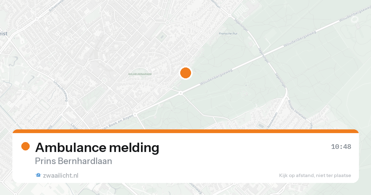 Ambulance melding — 7 feb 2026