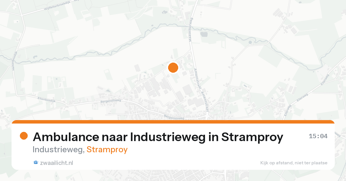 Ambulance naar Industrieweg in Stramproy — 30 jan 2026