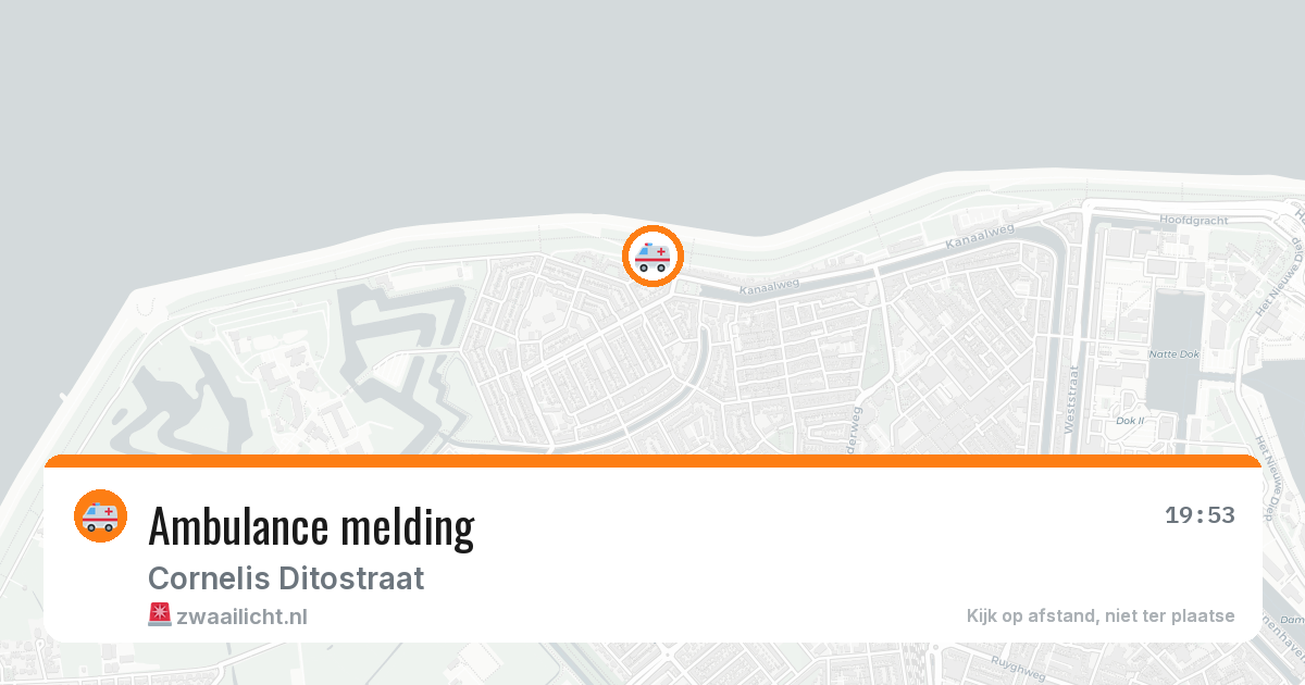 Ambulance melding — 19 jun 2026
