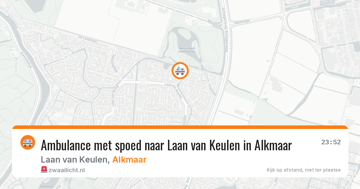 Ambulance met spoed naar Laan van Keulen in Alkmaar — 10 feb 2026