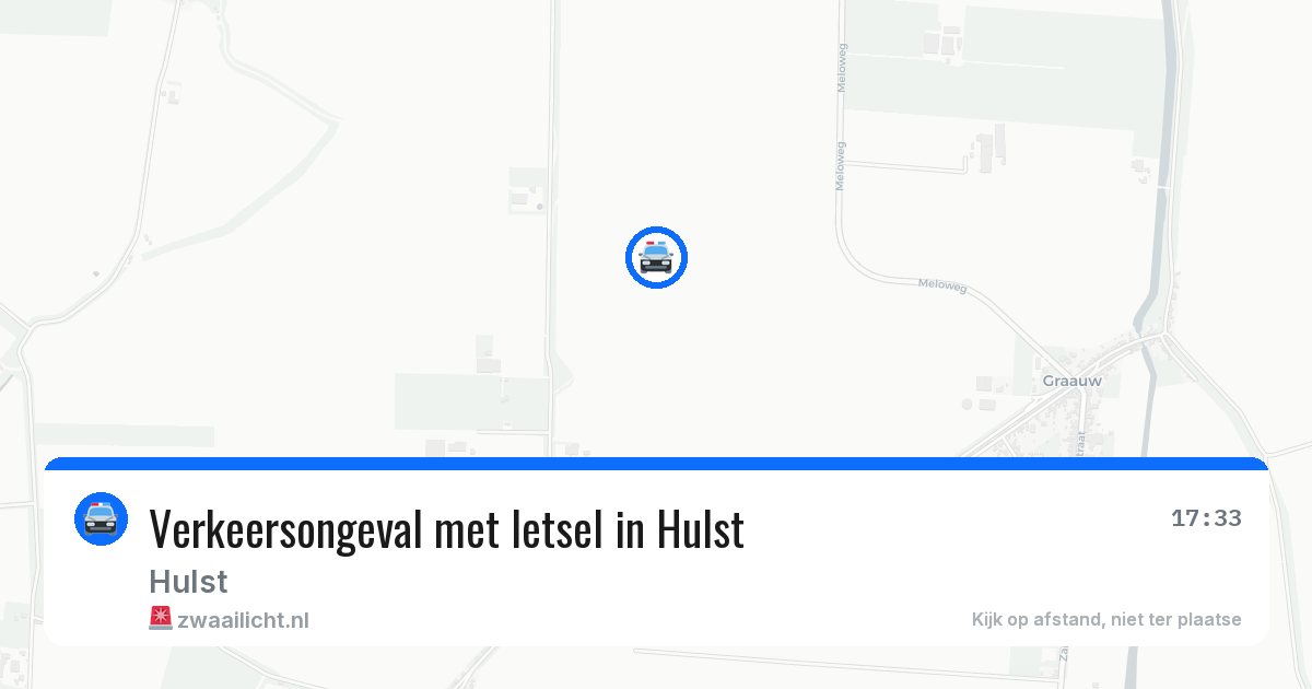 Verkeersongeval met letsel in Hulst — 19 mrt 2026
