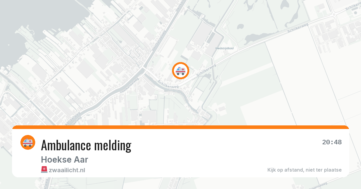 Ambulance melding — 31 mei 2026