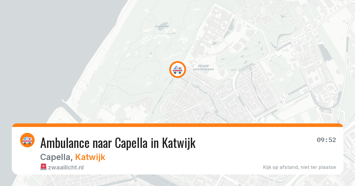 Ambulance naar Capella in Katwijk — 12 jun 2026