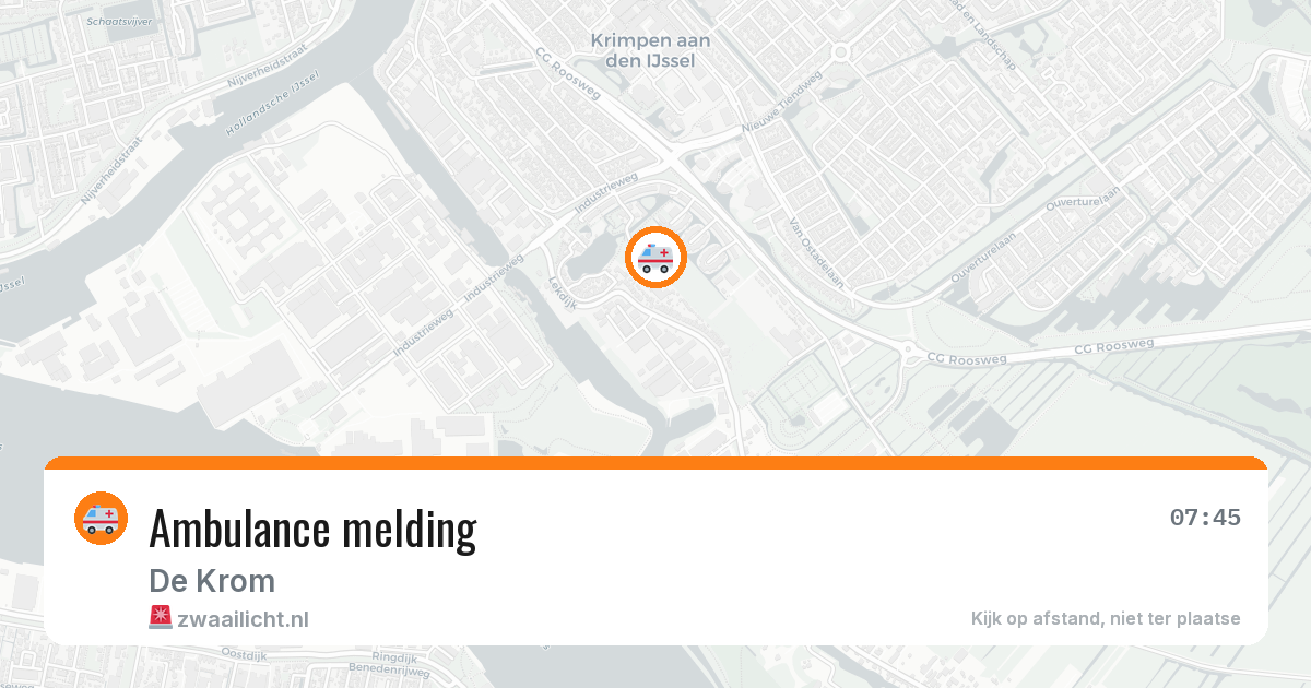 Ambulance melding — 14 jun 2026