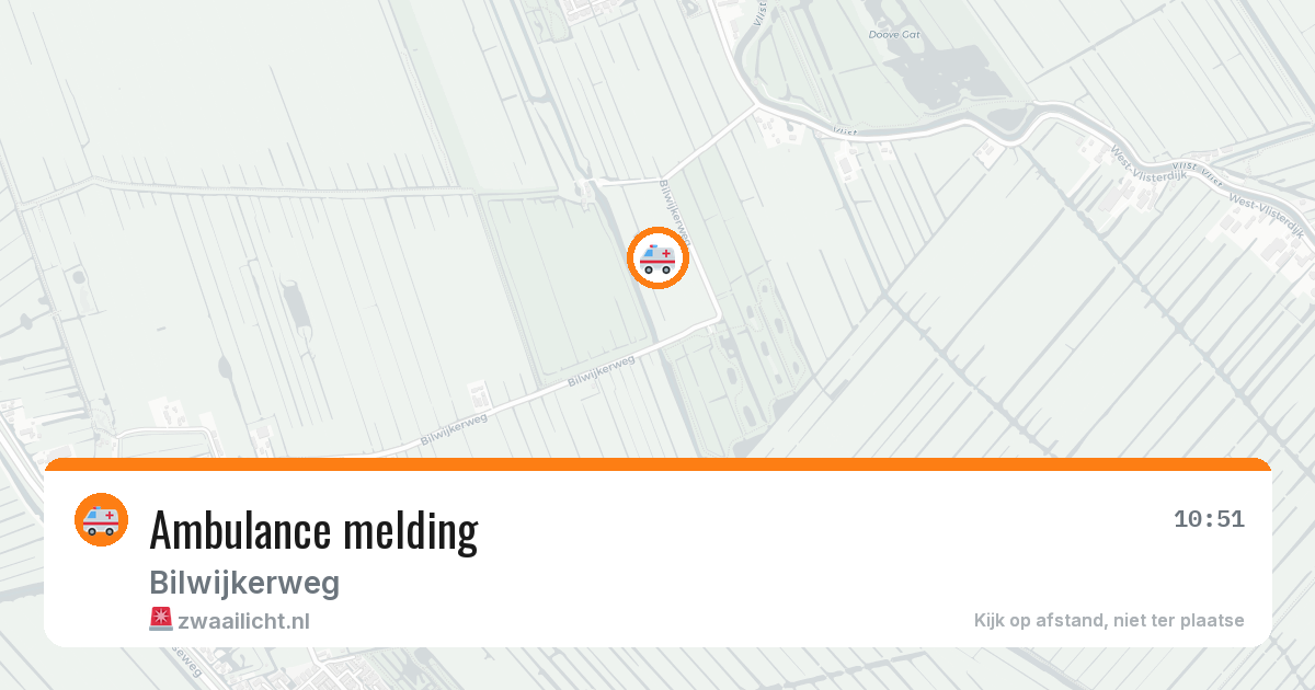 Ambulance melding — 6 feb 2026