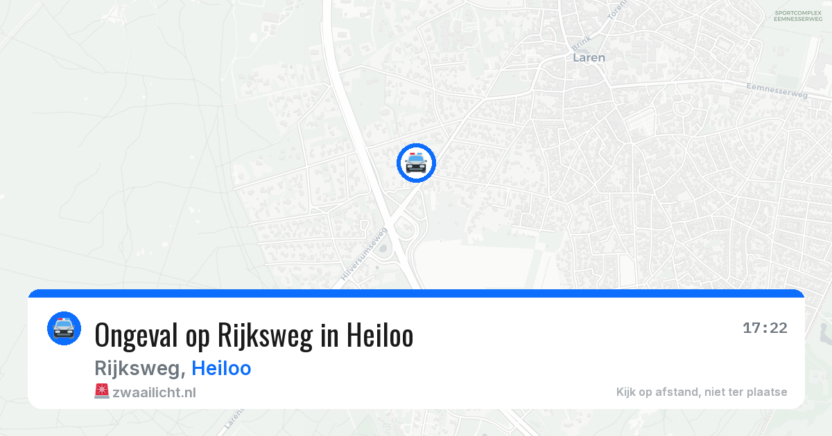 Ongeval op Rijksweg in Heiloo — 28 jun 2026