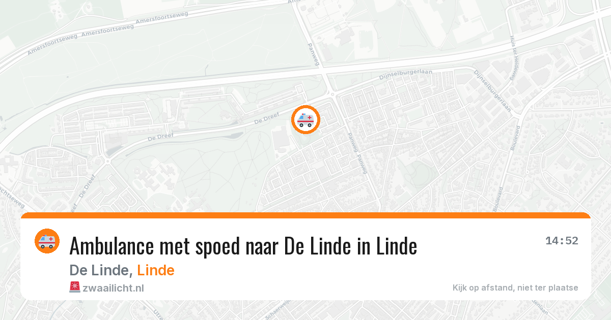Ambulance met spoed naar De Linde in Linde — 30 jan 2026