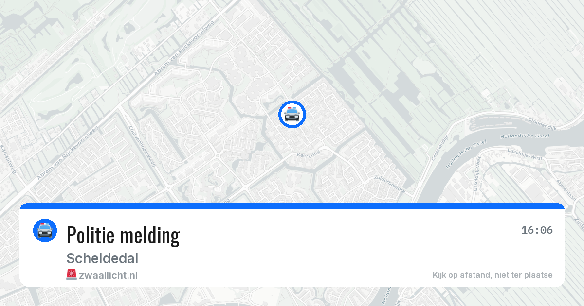 Politie melding — 12 jul 2026